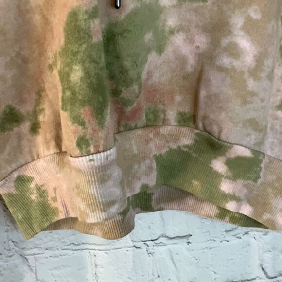 AFRM Pink and Green Tie Die Hoodie size XS, New with tags, Women’s Hoodie - Picture 4 of 11